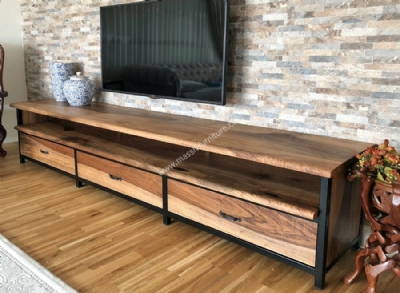 TV-St�nde aus Naturholz