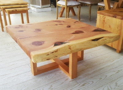 Nat�rliche h�lzerne Couchtische