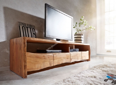 TV-Stnde aus Naturholz